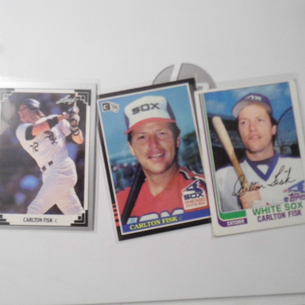 Carlton Fisk(3)Cards Baseball